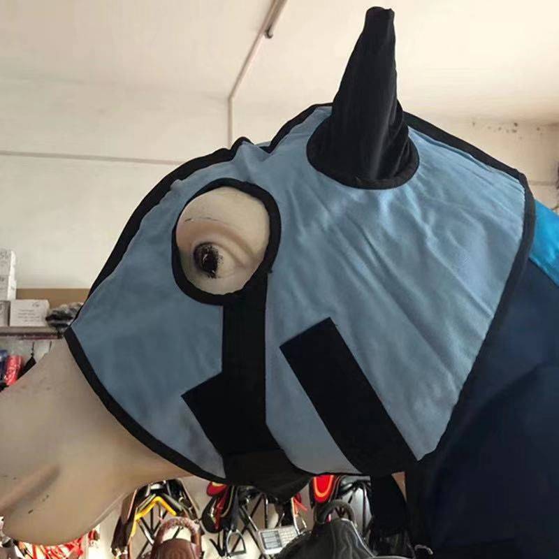 Blue hood